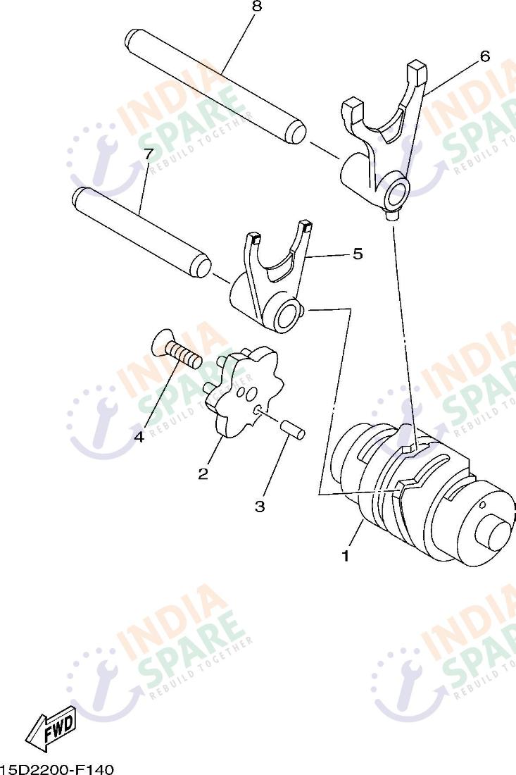 SHIFT CAM FORK